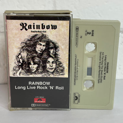 Rainbow - Long Live Rock 'N' Roll original cassette tape