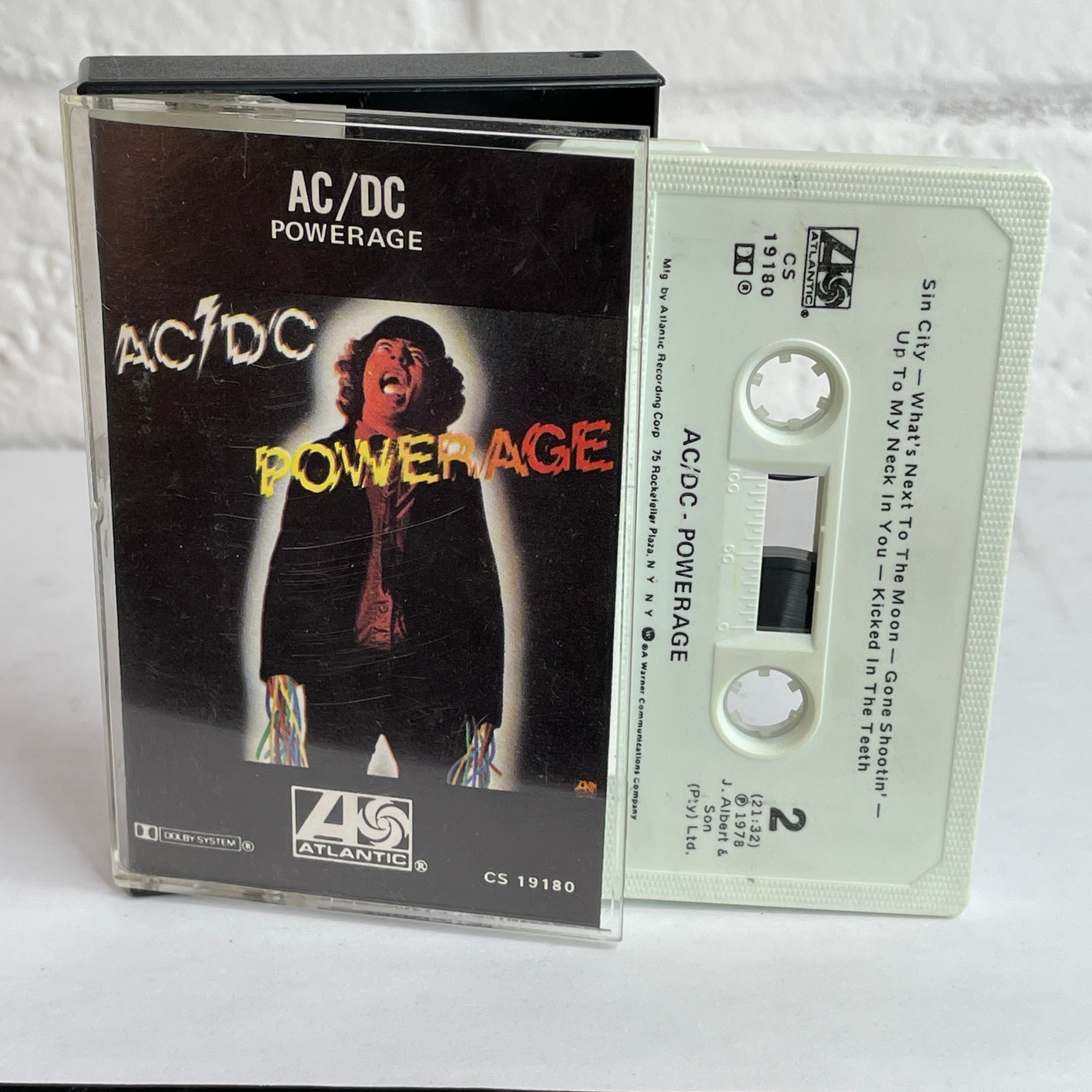 AC/DC - Powerage original cassette tape – Vinyl Command