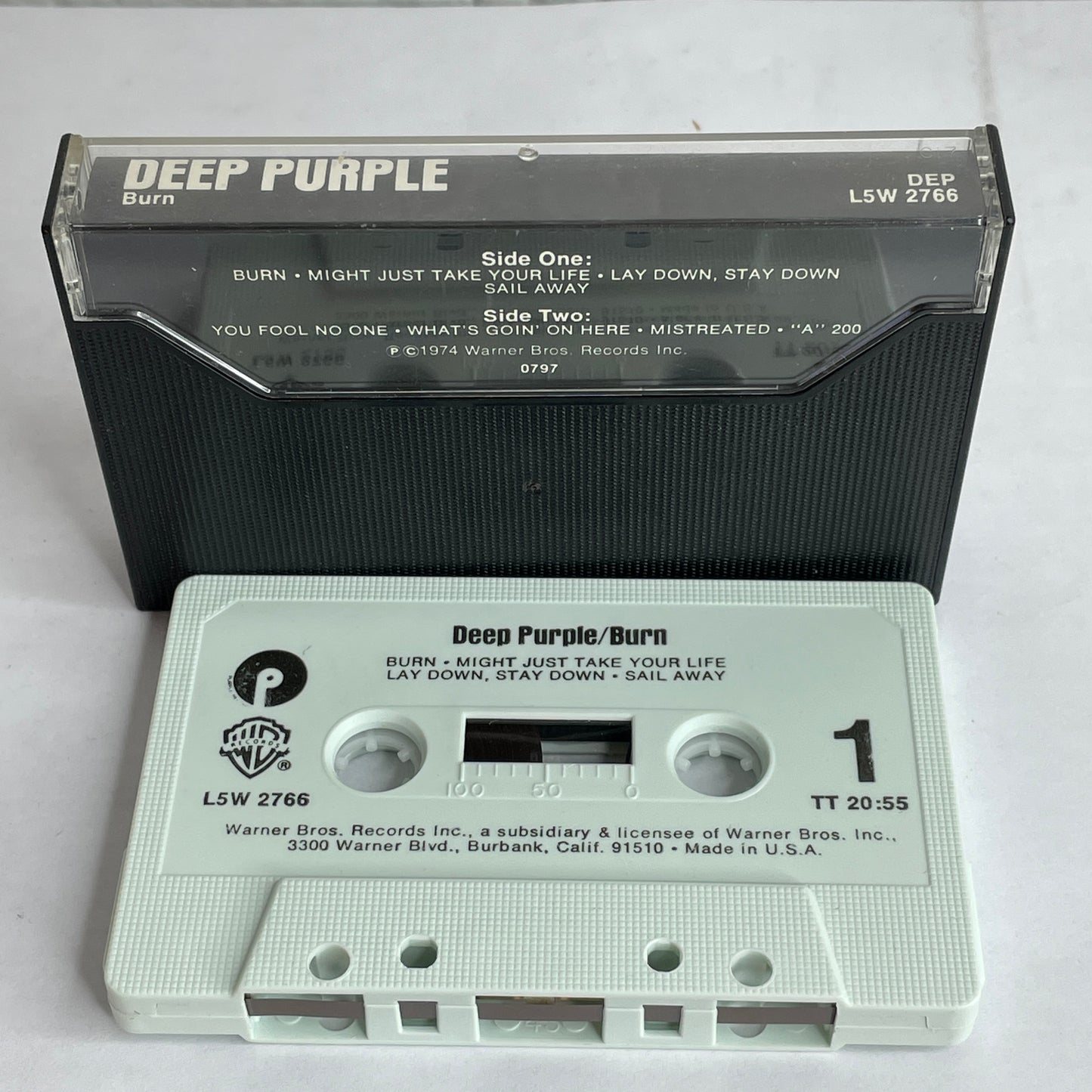 Deep Purple - Burn original cassette tape – Vinyl Command