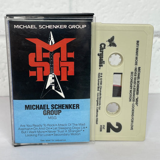 Michael Schenker Group - MSG original cassette tape