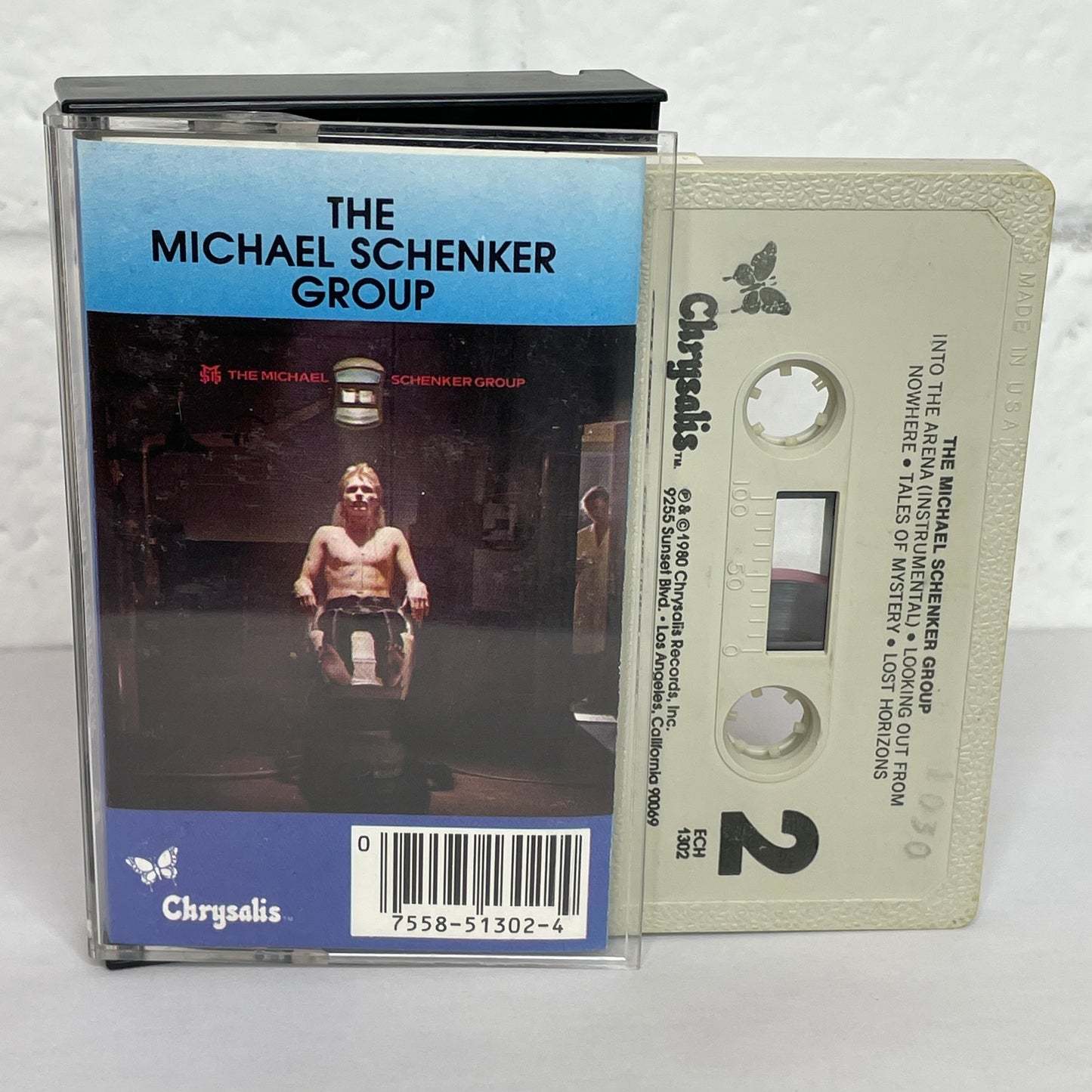 The Michael Schenker Group original cassette tape