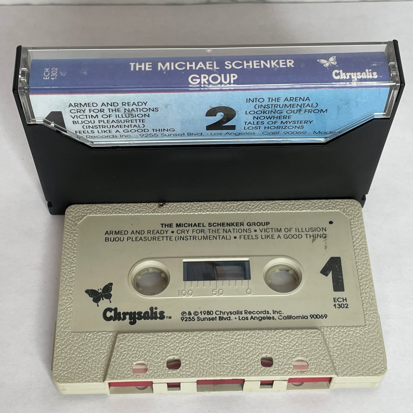 The Michael Schenker Group original cassette tape