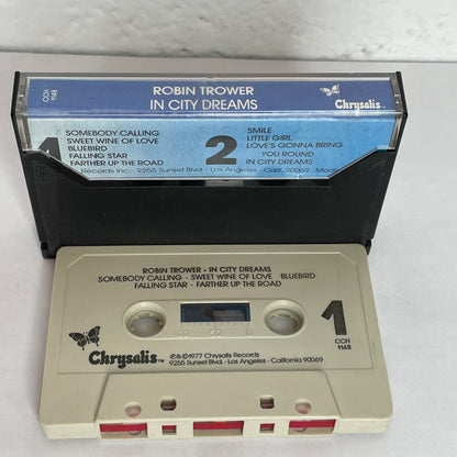 Robin Trower - In City Dreams original cassette tape