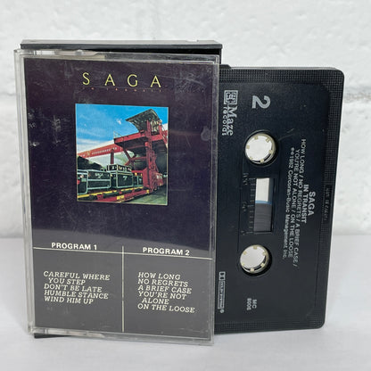 Saga - In Transit original cassette tape