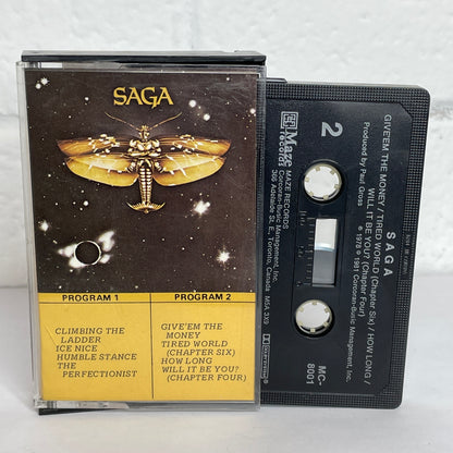 Saga - Saga original cassette tape