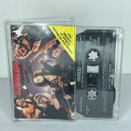 Scorpions - World Wide Live original cassette tape