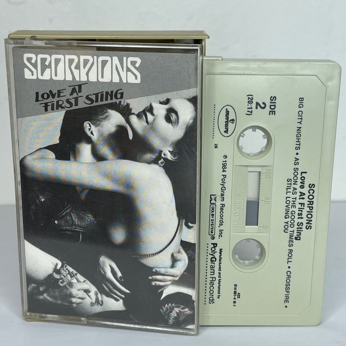 Scorpions - Love at First Sting original cassette tape