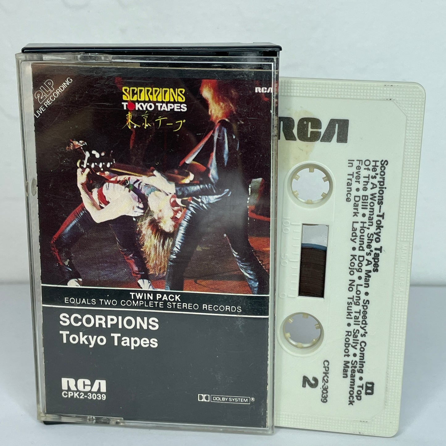 Scorpions - Tokyo Tapes original cassette tape