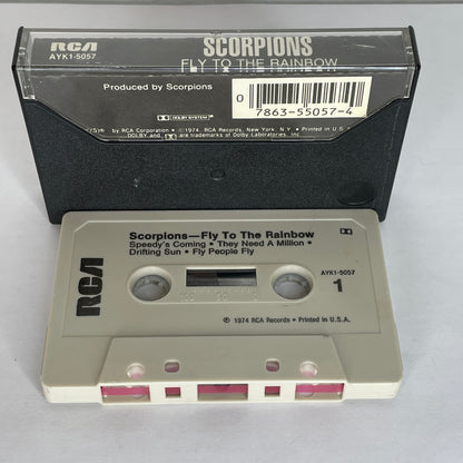 Scorpions - Fly to the Rainbow original cassette tape