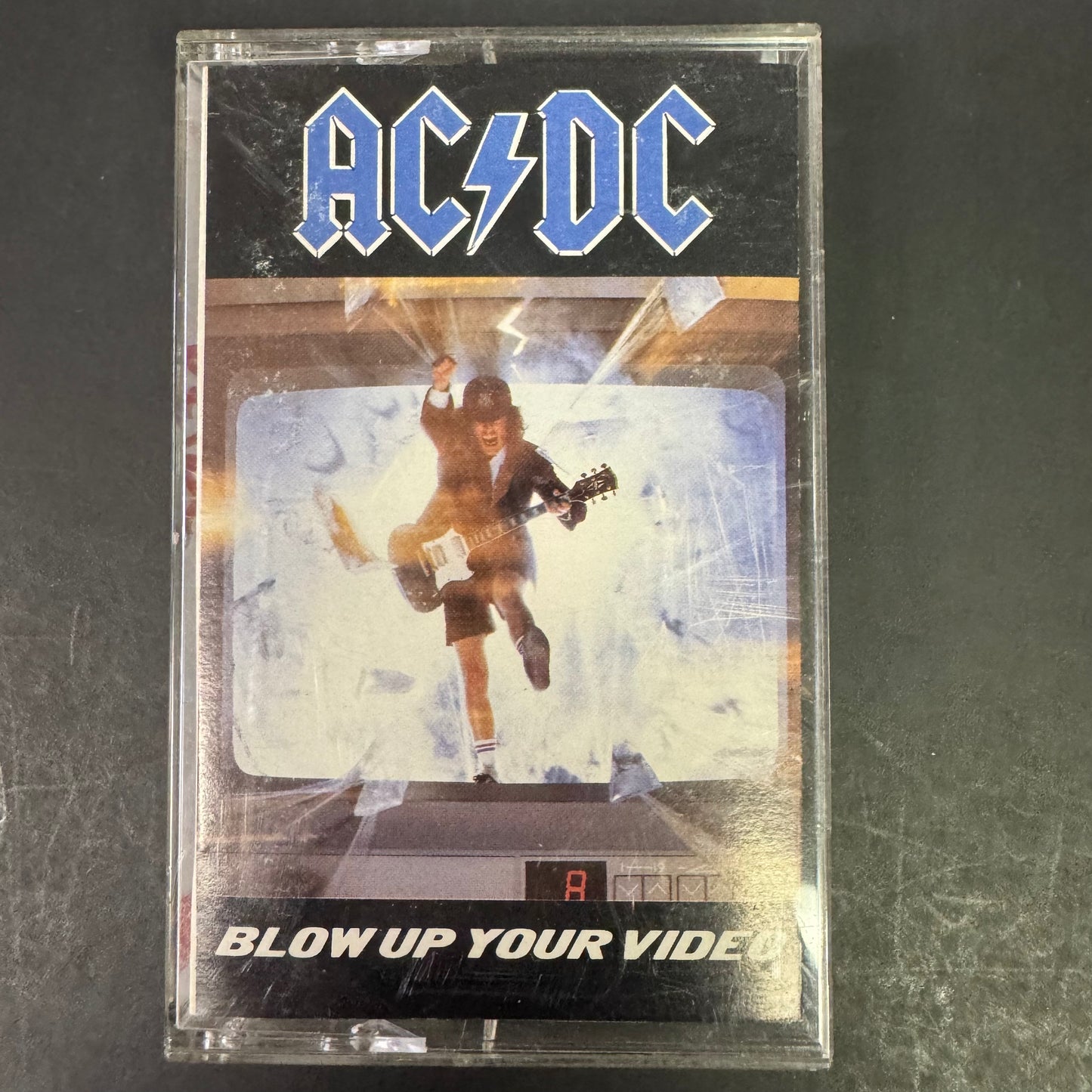 AC/DC – Blow Up Your Video original cassette tape (used)