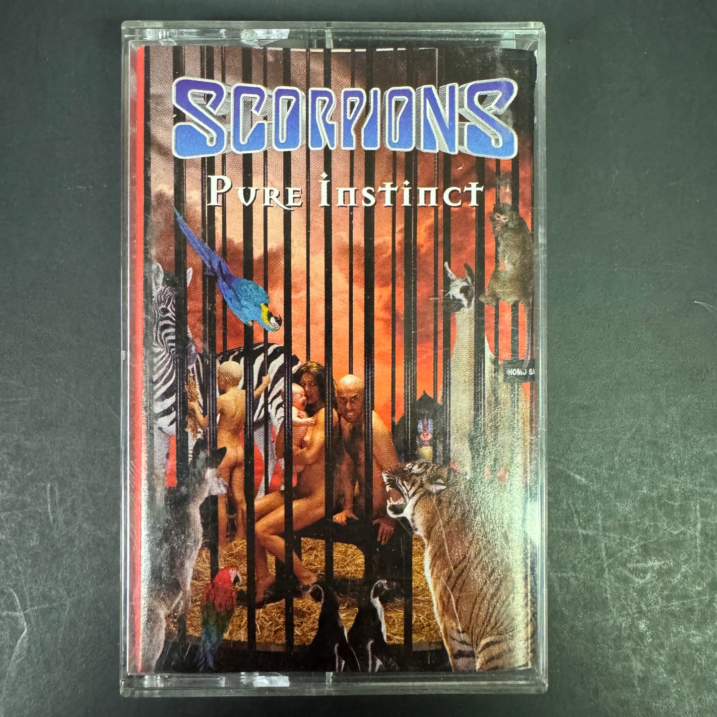 Scorpions – Pure Instinct original cassette tape (used)