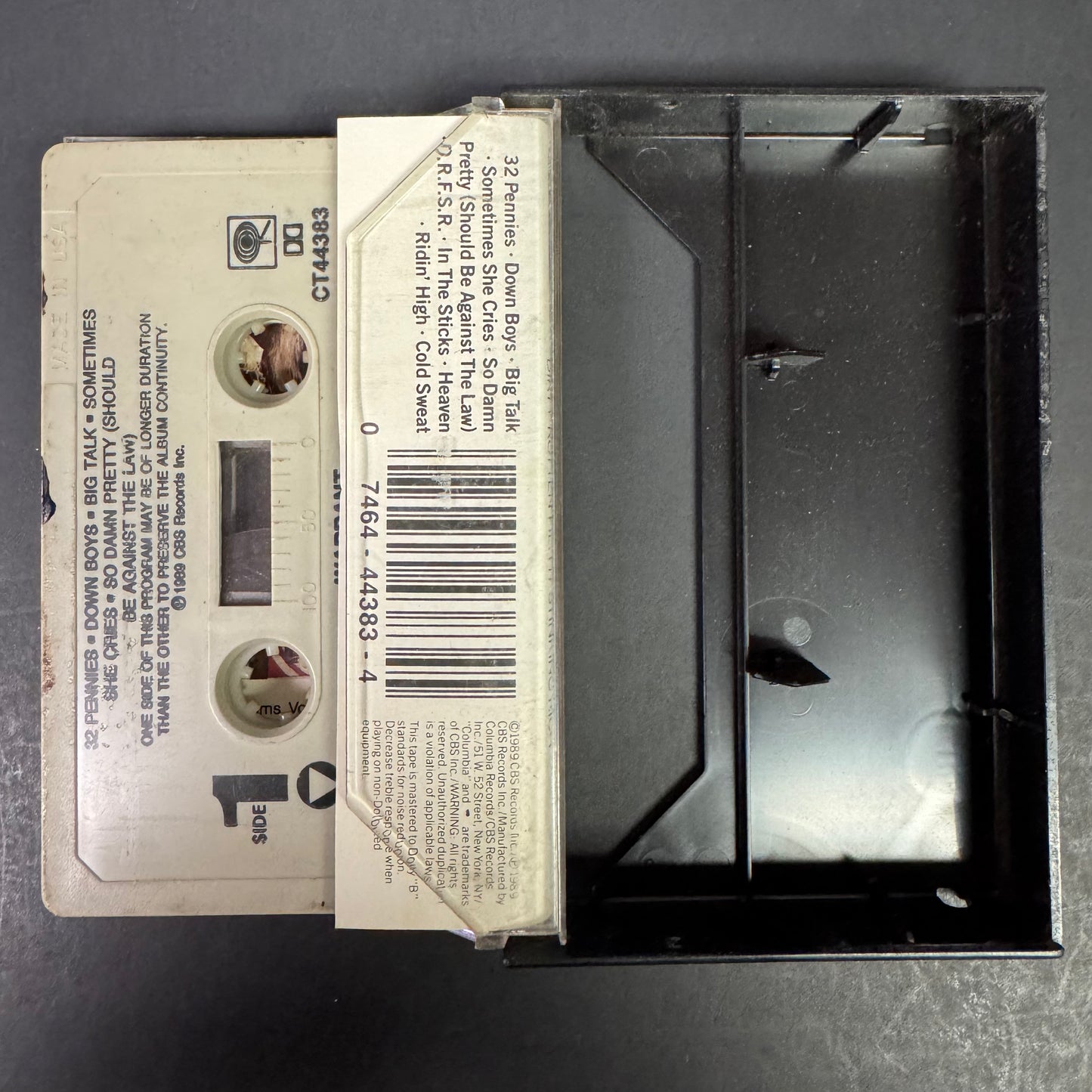 Warrant – Dirty Rotten Filthy Stinking Rich original cassette tape (used)