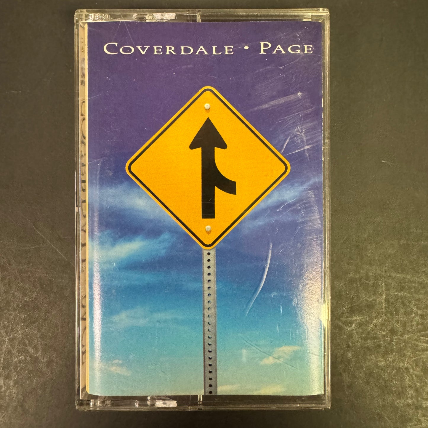 Coverdale Page – Coverdale Page original cassette tape (used)