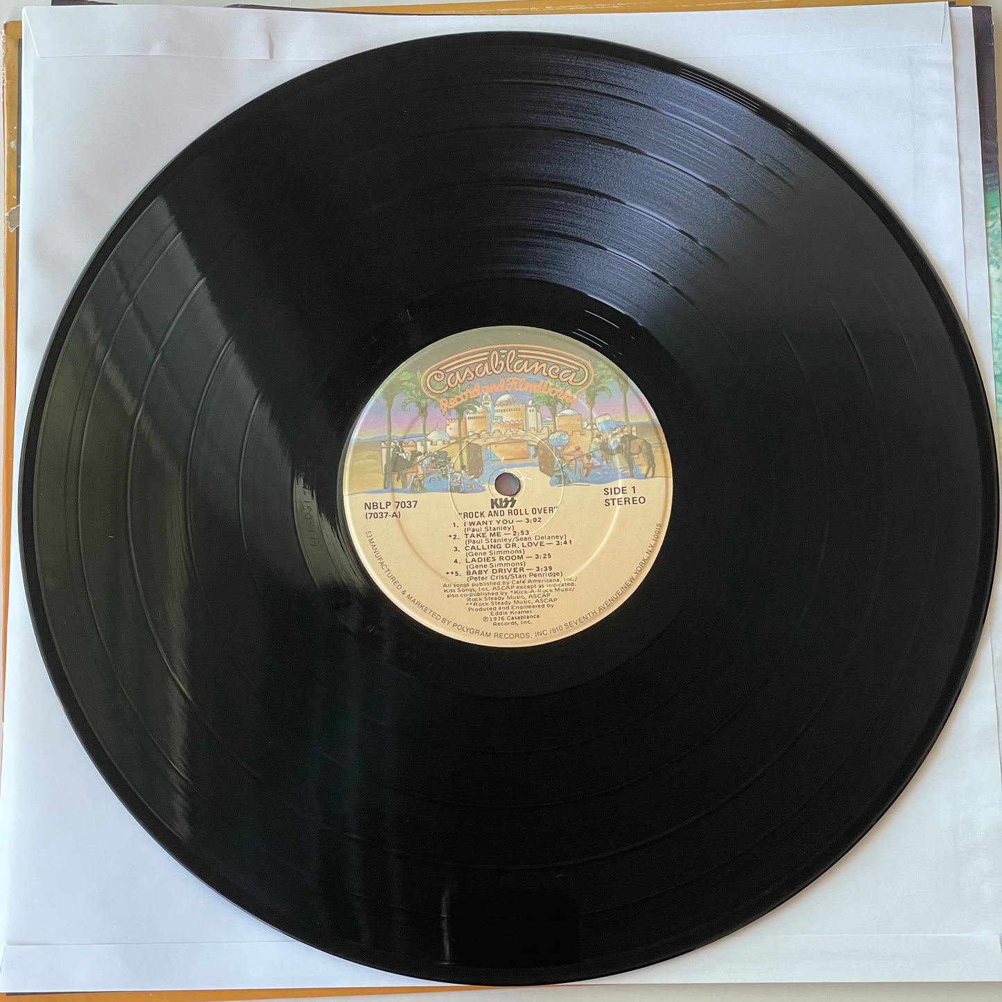 KISS - Rock and Roll Over original LP (used)