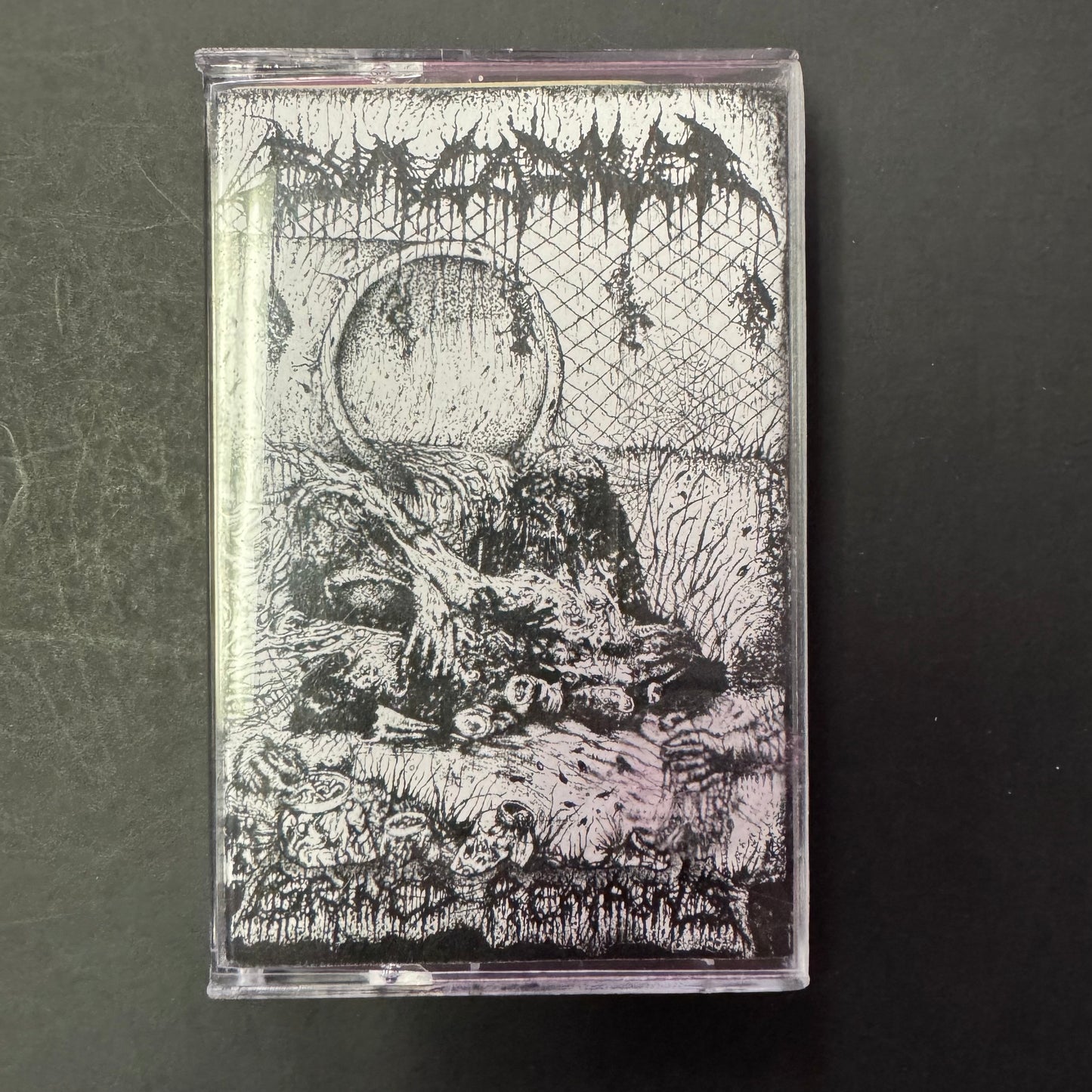 Bum Cadaver - Brined Remains cassette tape (used)