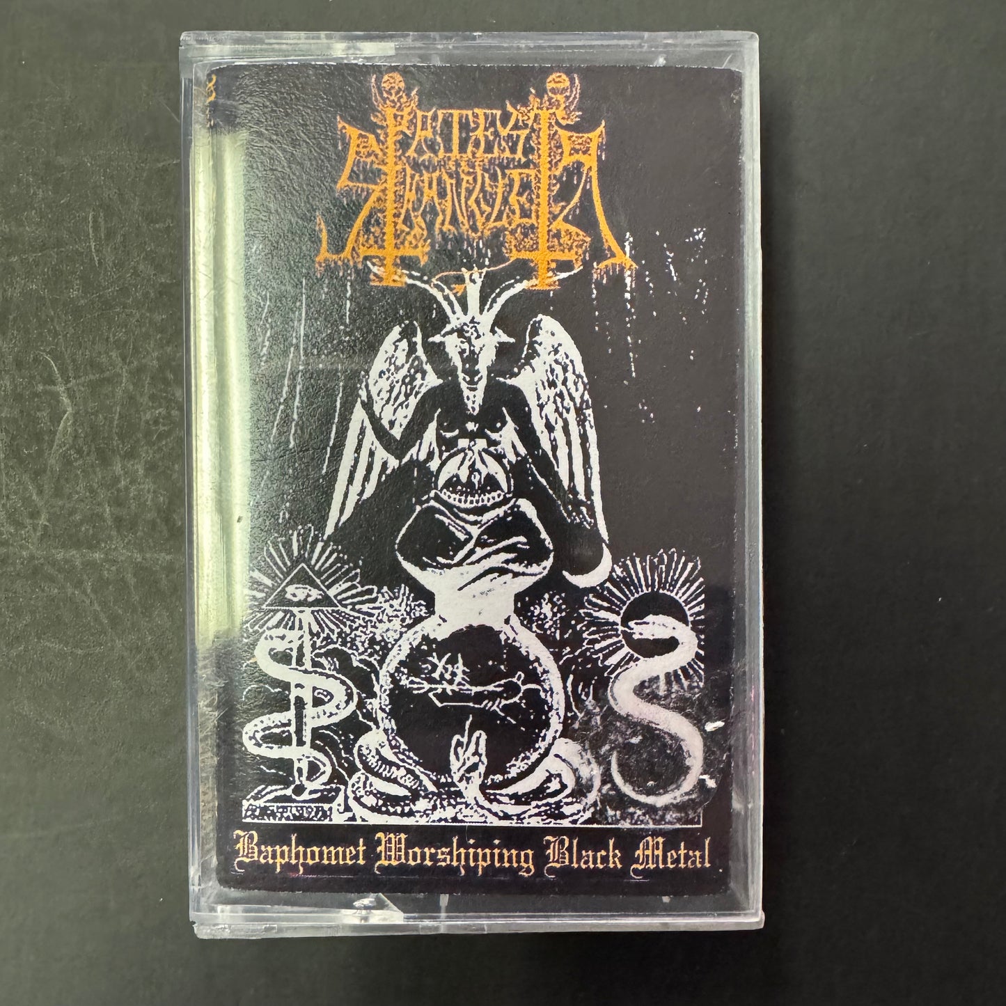 Priest Strangler - Baphomet Worshiping Black Metal cassette tape (used)