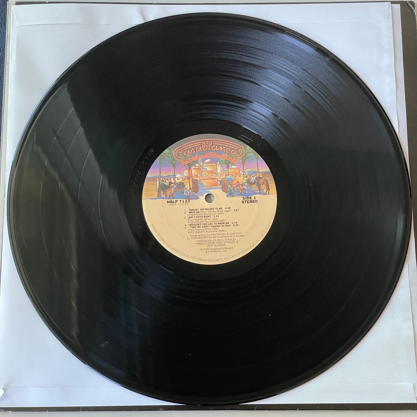 KISS - Paul Stanley original LP (used)