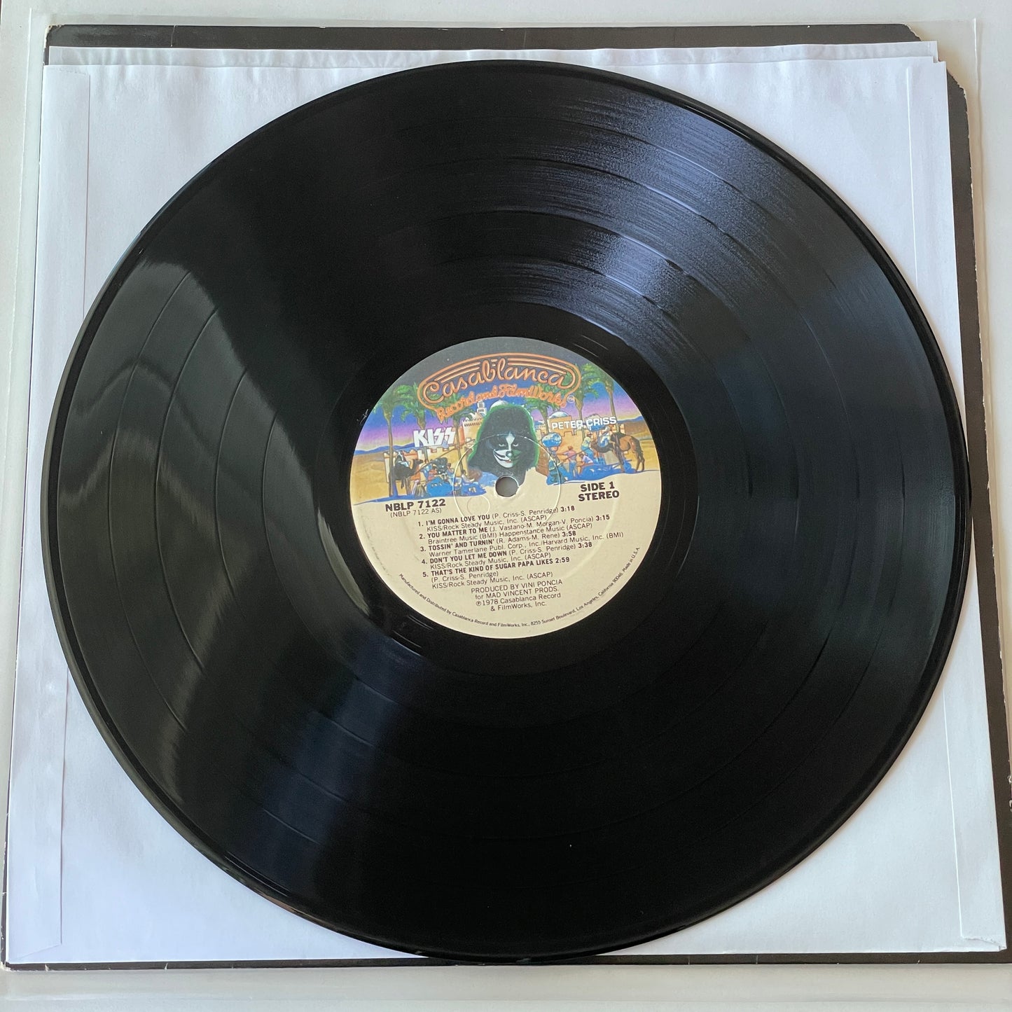 KISS - Peter Criss original LP (used)