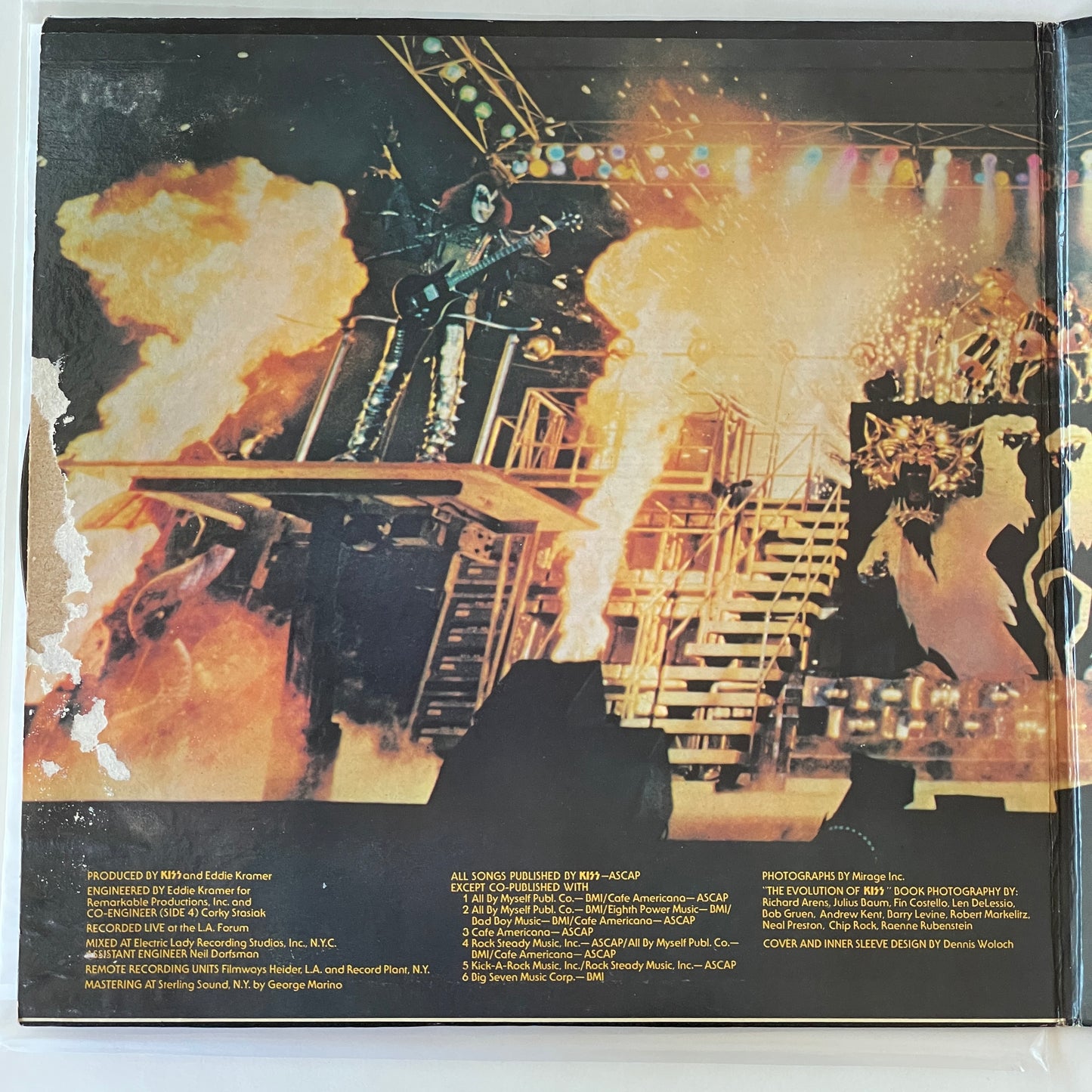 KISS - Alive II 1984 reissue 2xLP (used)