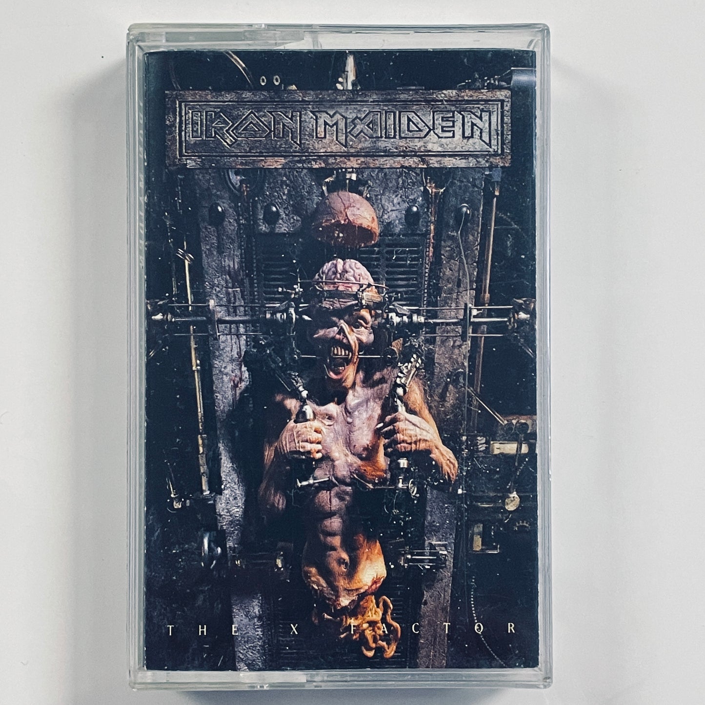 Iron Maiden - The X Factor original cassette tape