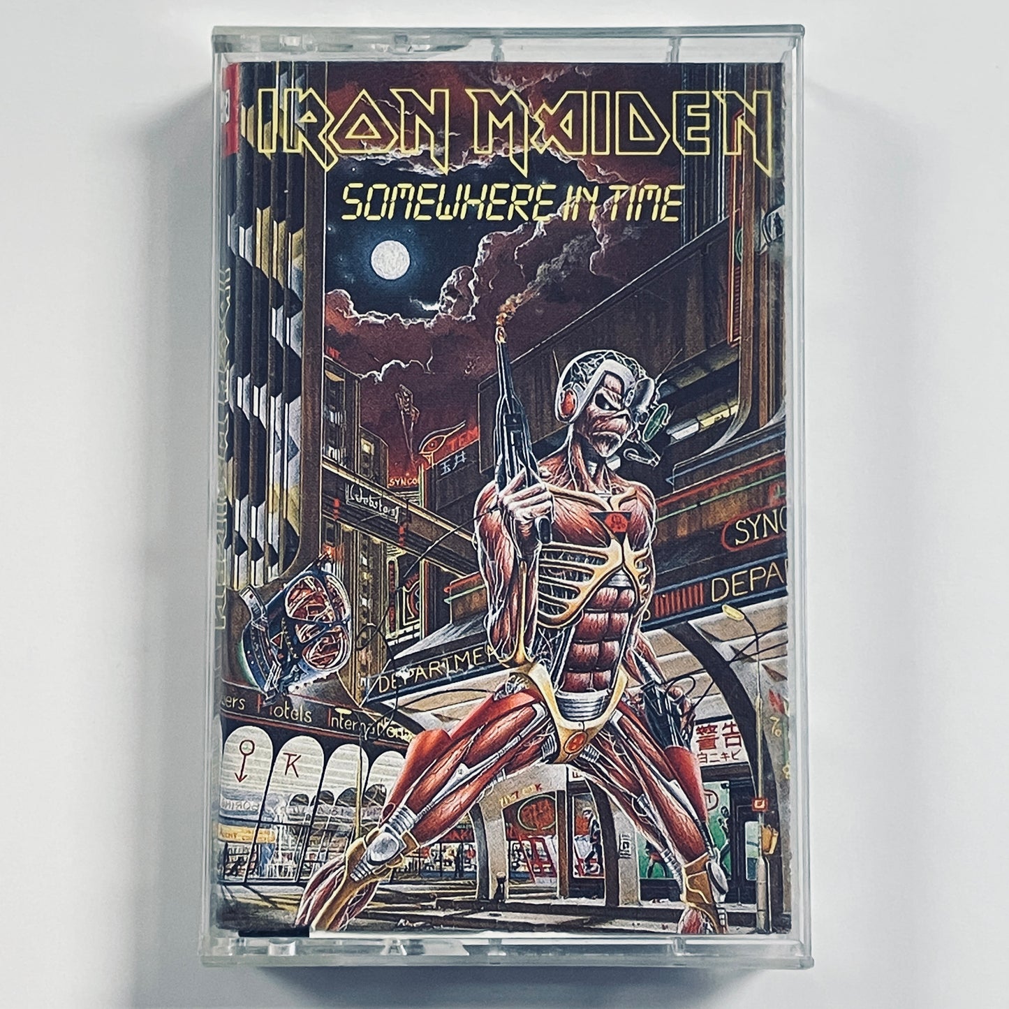 Iron Maiden - Somewhere In Time original cassette tape
