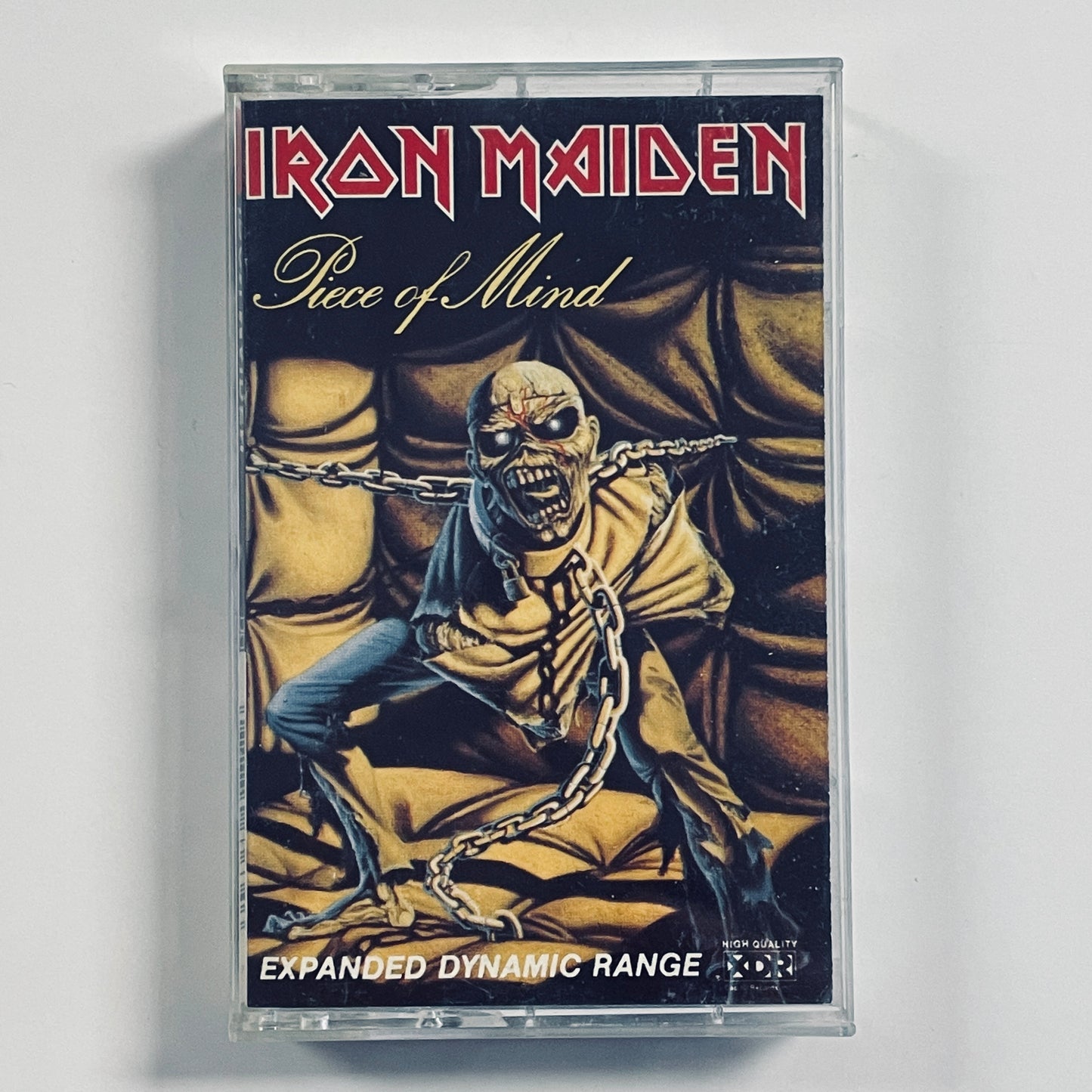 Iron Maiden - Piece of Mind original cassette tape (used)