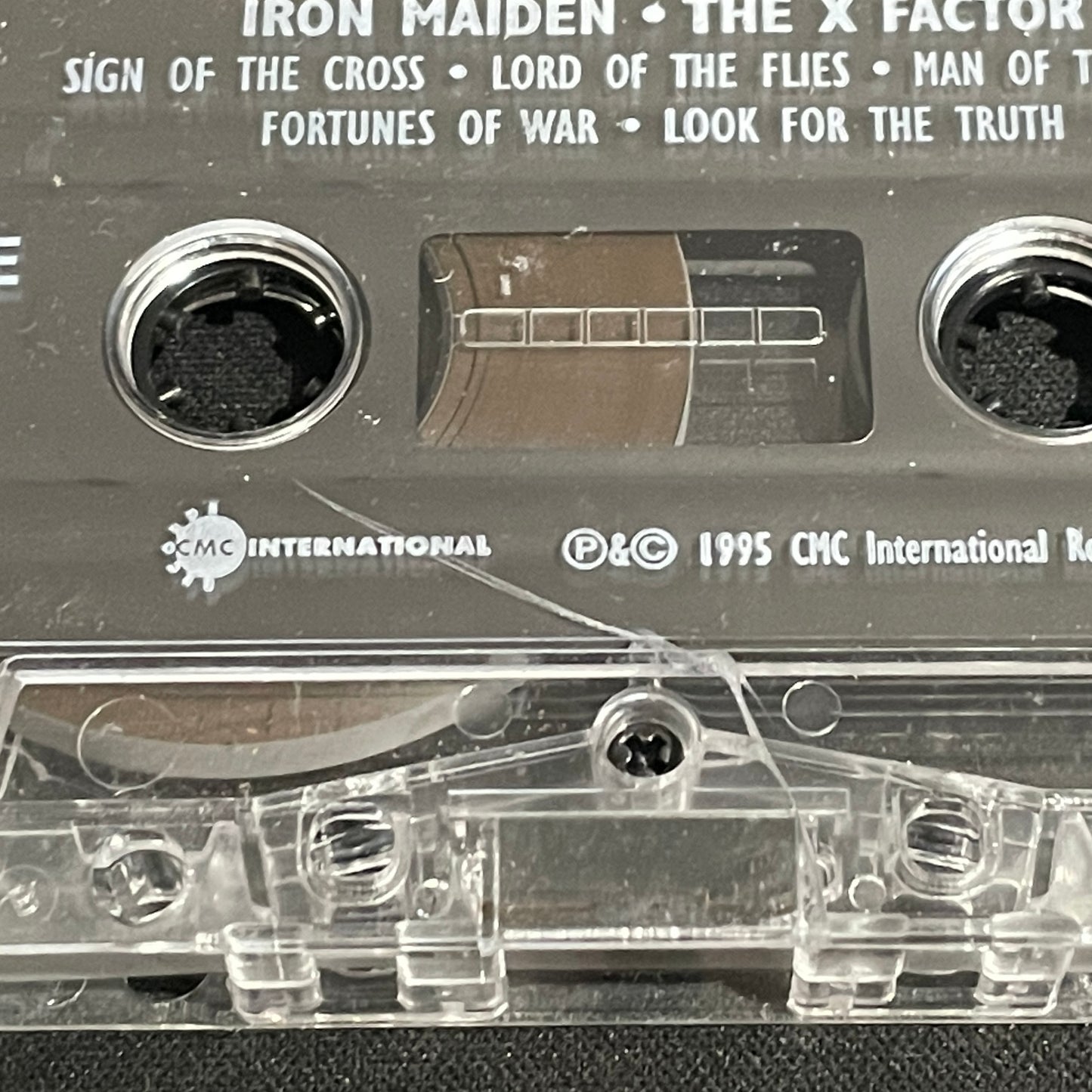 Iron Maiden - The X Factor original cassette tape