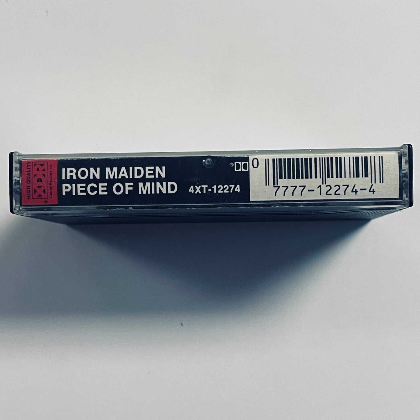 Iron Maiden - Piece of Mind original cassette tape