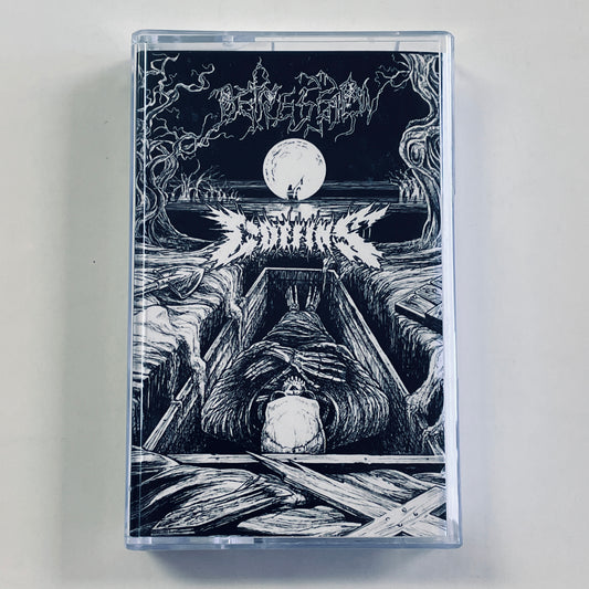 Coffins / Depression - Split cassette tape (used)