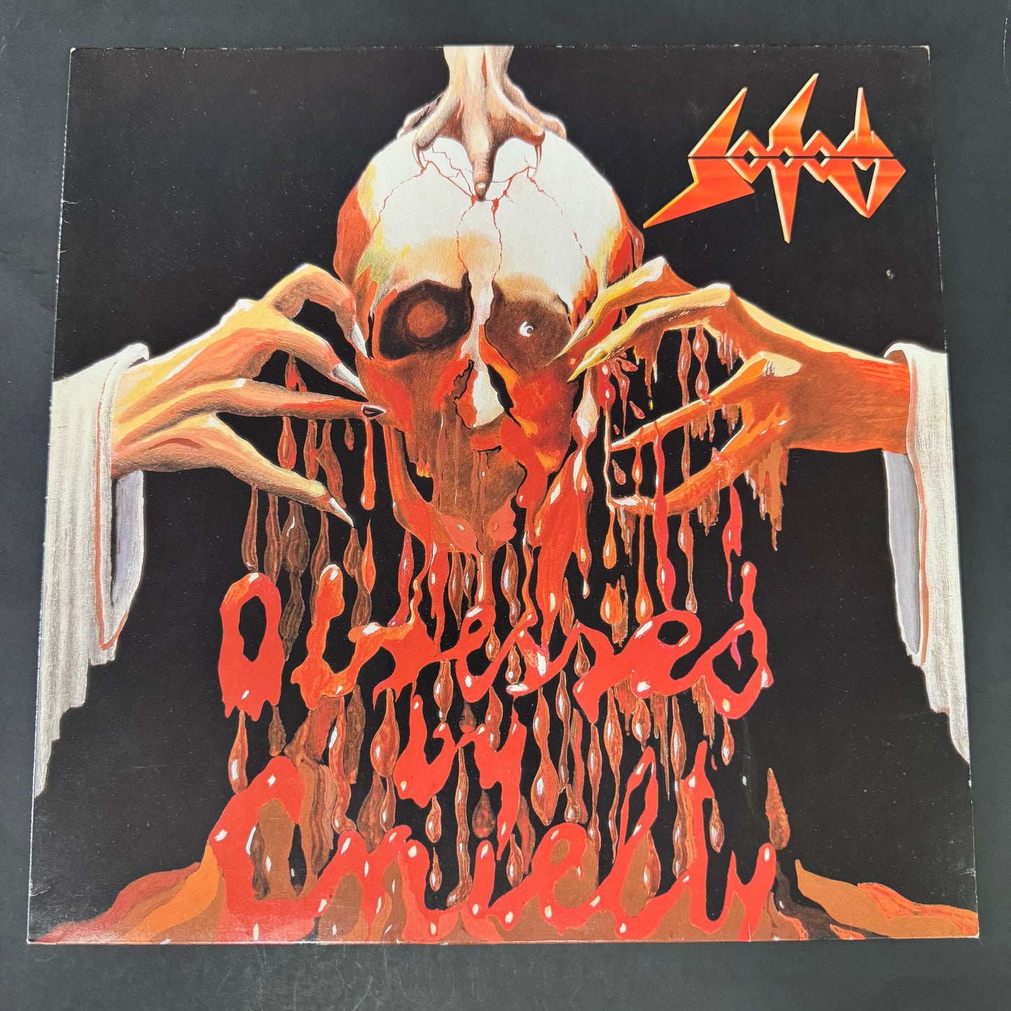 Sodom - Obsessed by Cruelty original LP - German pressing (used)