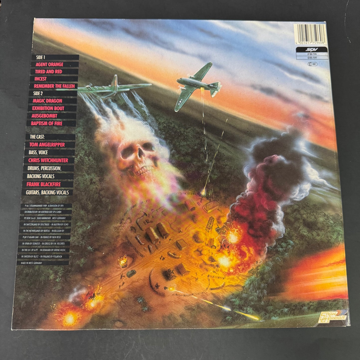 Sodom - Agent Orange original LP - German pressing (used)
