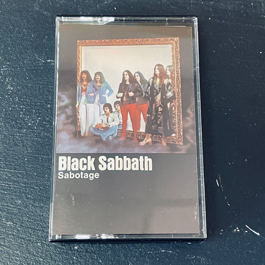 Black Sabbath - Sabotage original cassette tape