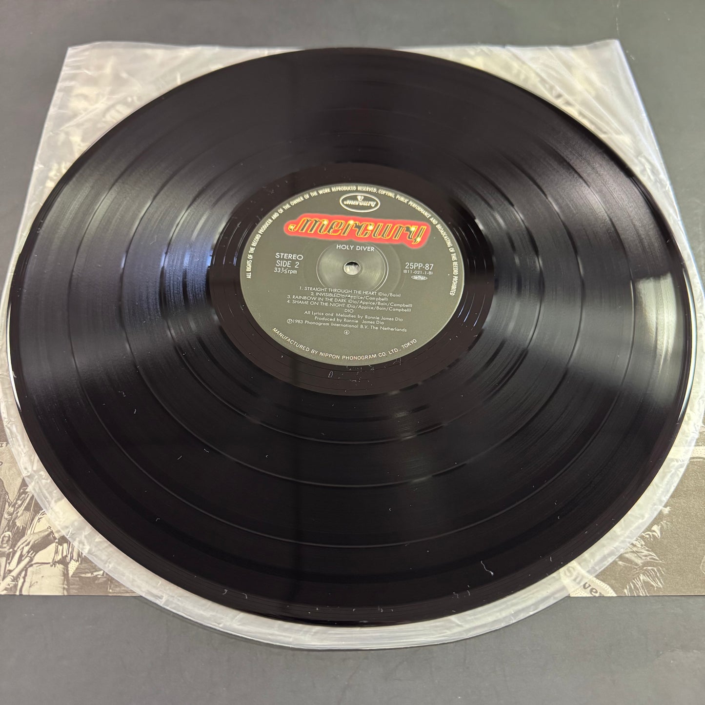 Dio - Holy Diver original LP - Japanese pressing with obi (used)