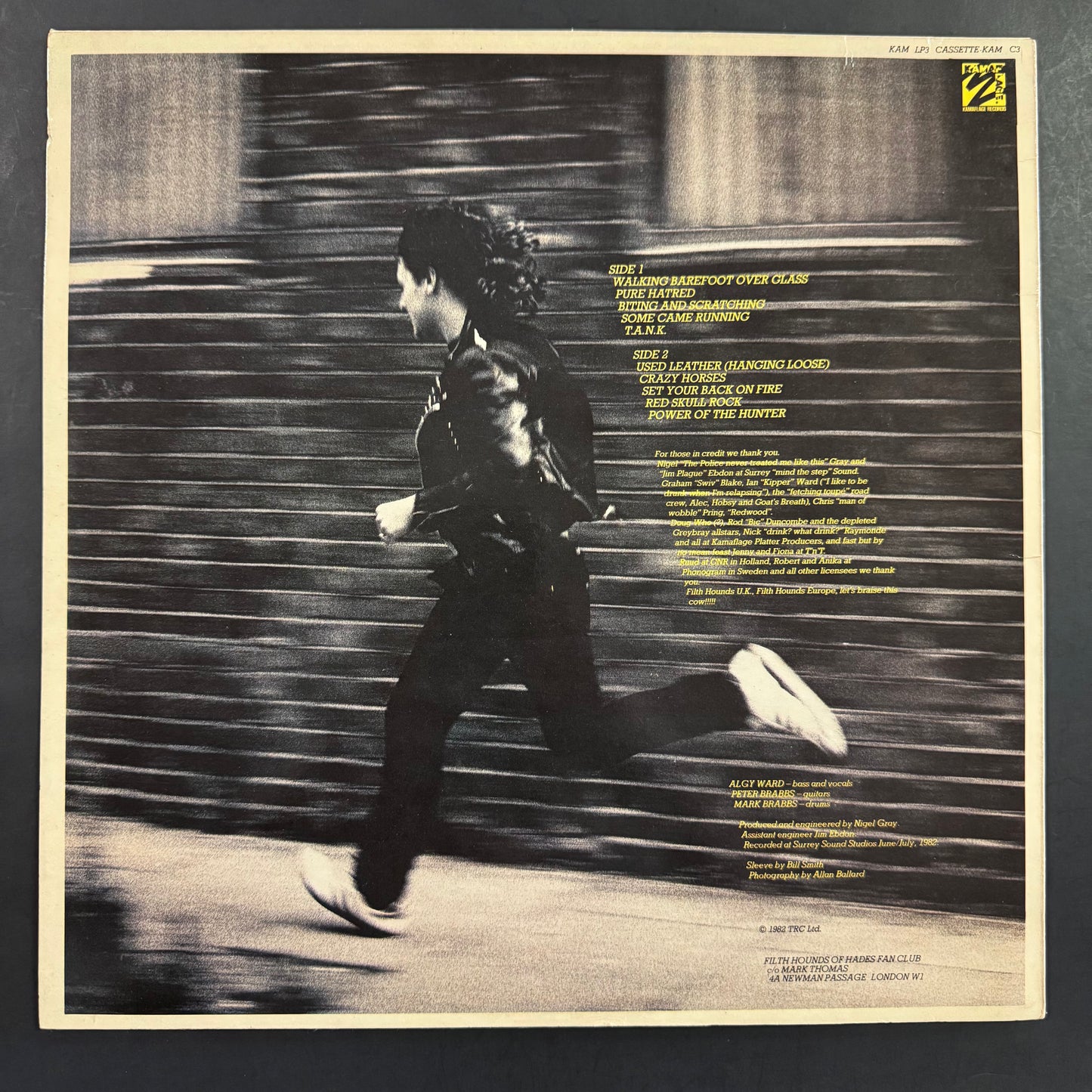 Tank - Power of the Hunter original LP - UK pressing (used)