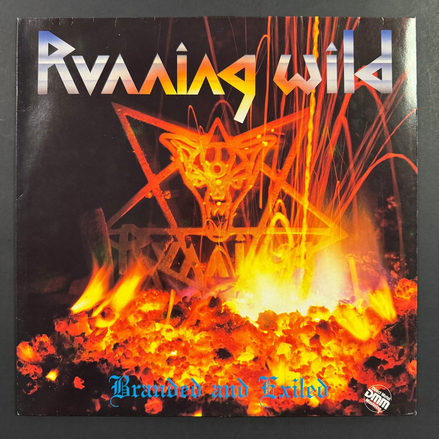 Running Wild - Branded & Exiled original LP - German pressing (used)