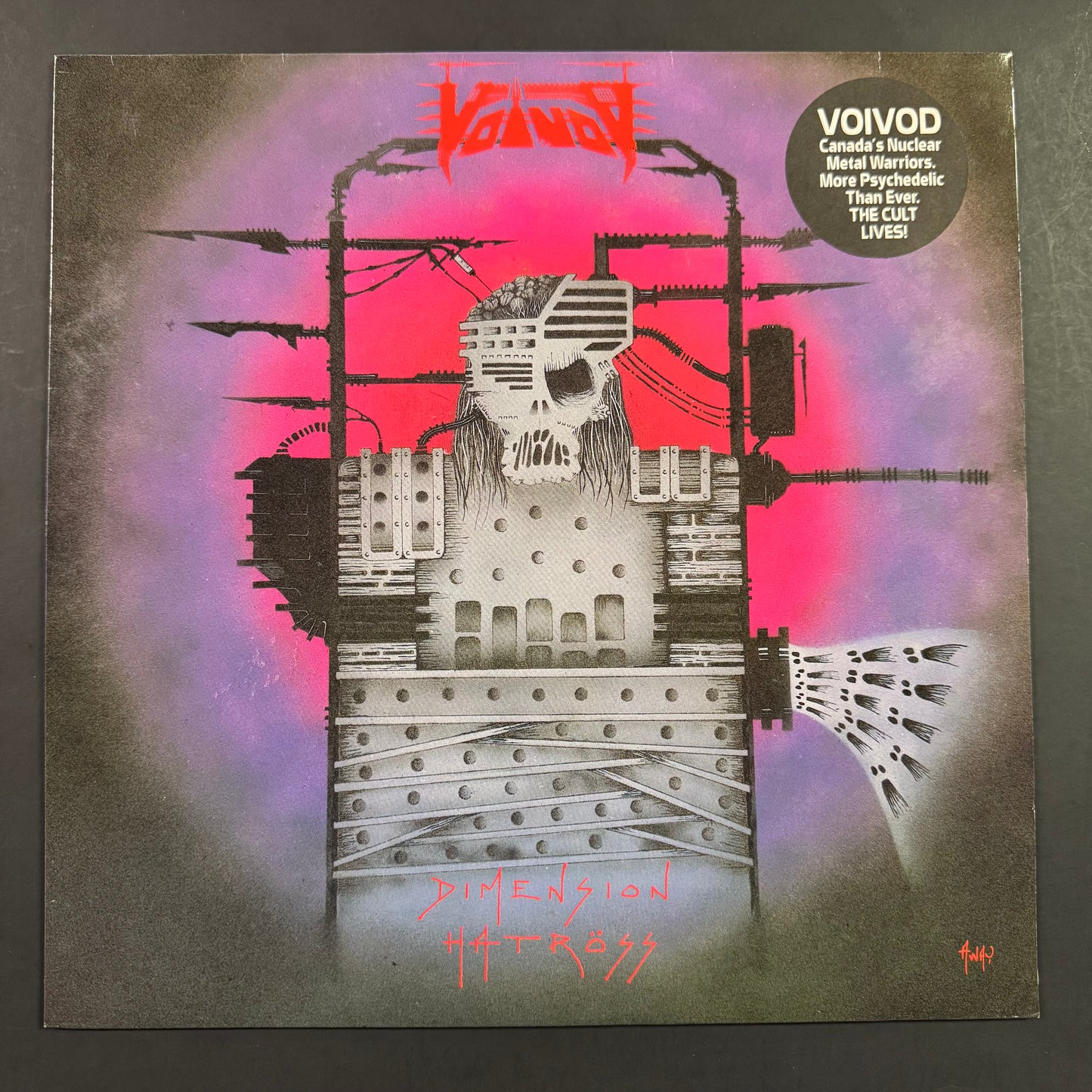 Voivod - Dimension Hatross original LP - German pressing (used)