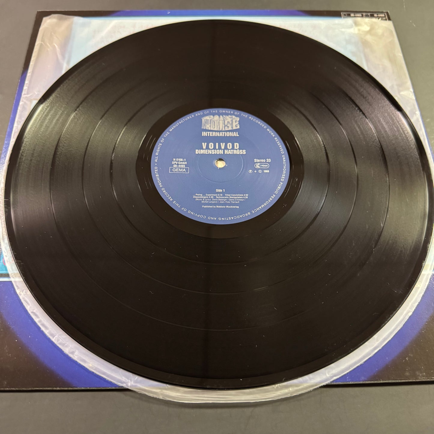Voivod - Dimension Hatross original LP - German pressing (used)