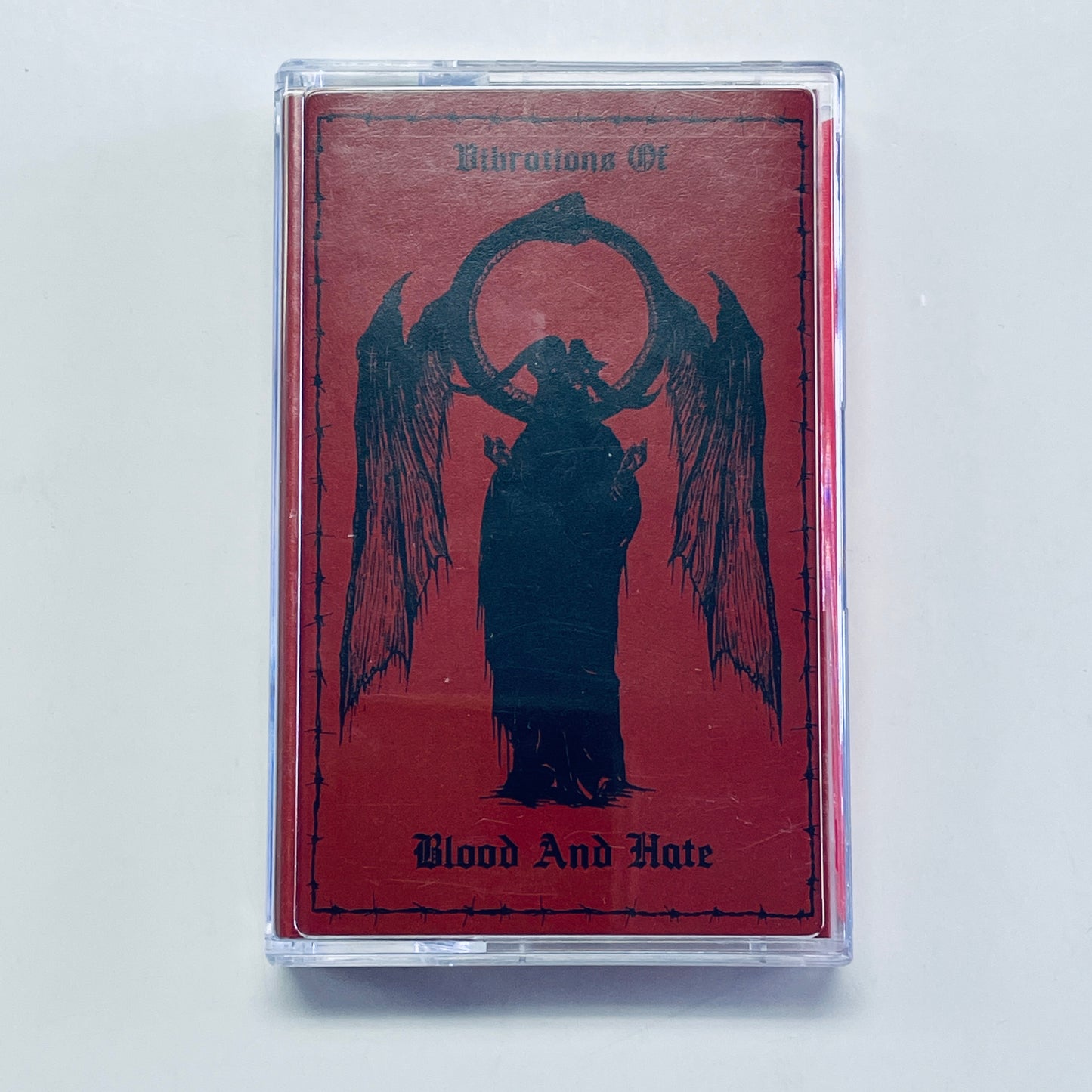 AKASHA/Unrest - Vibrations of Blood and Hate split cassette tape (used)