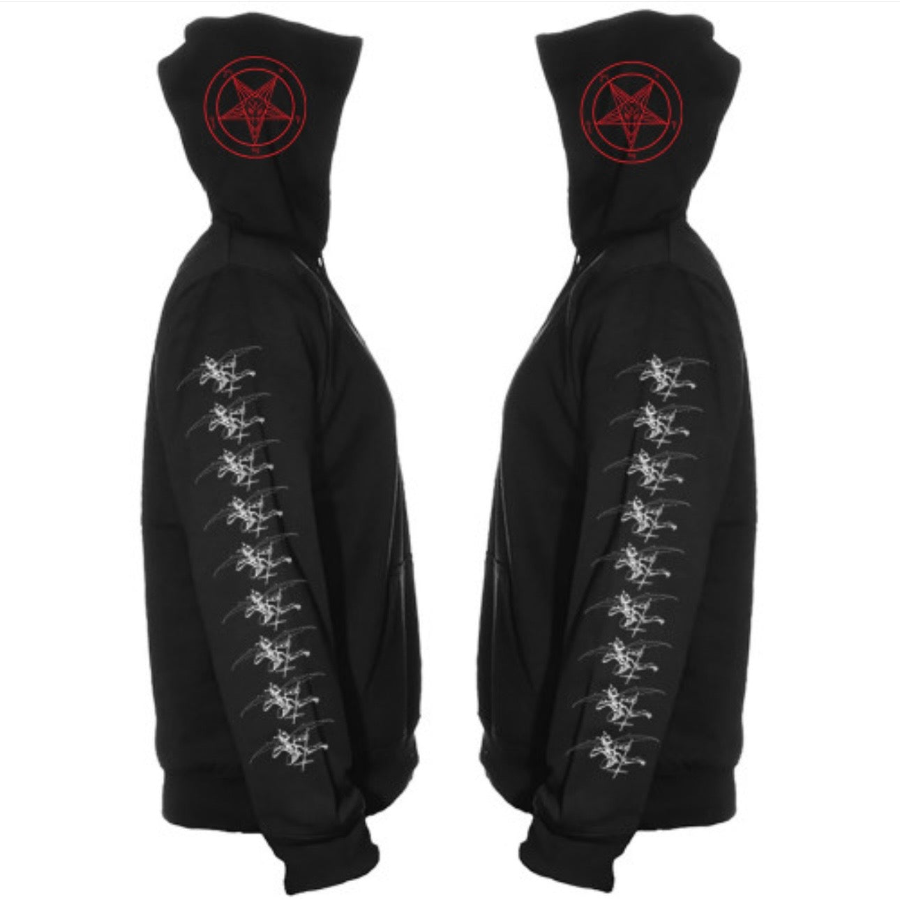 Blasphemy - Fallen Angel of Doom.... pullover hooded sweatshirt