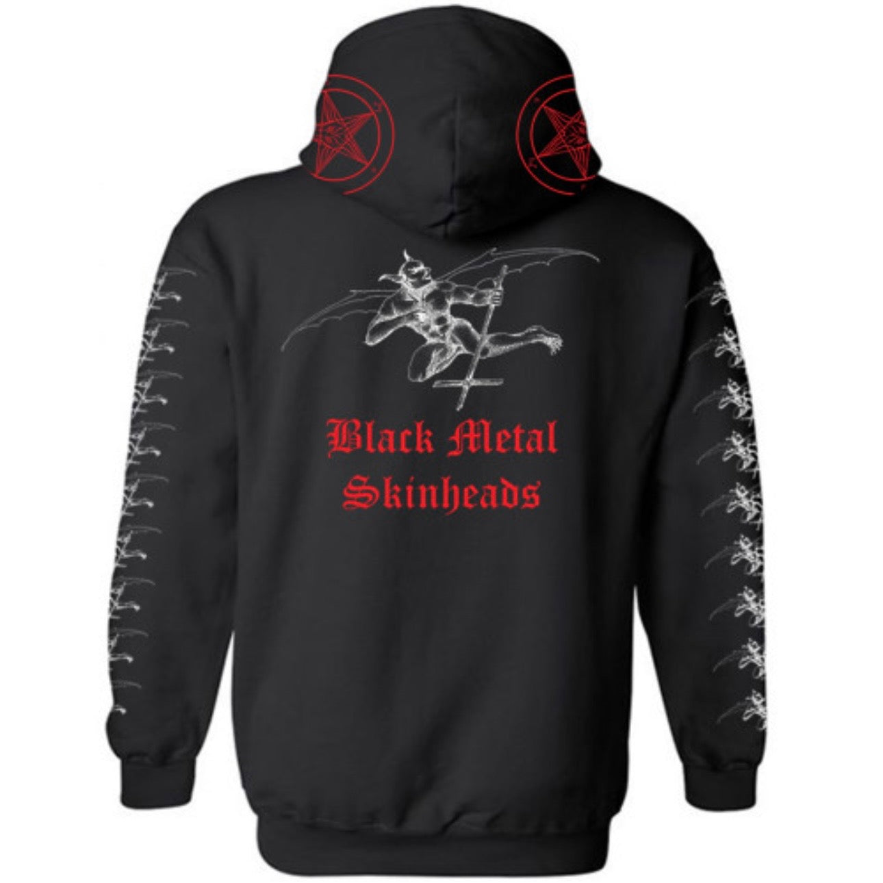 Blasphemy - Fallen Angel of Doom.... pullover hooded sweatshirt