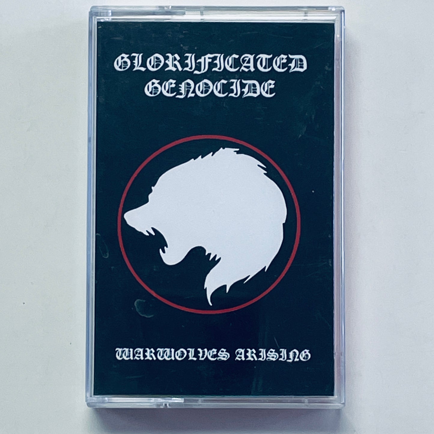 Glorificated Genocide – Warwolves Arising cassette tape (used)