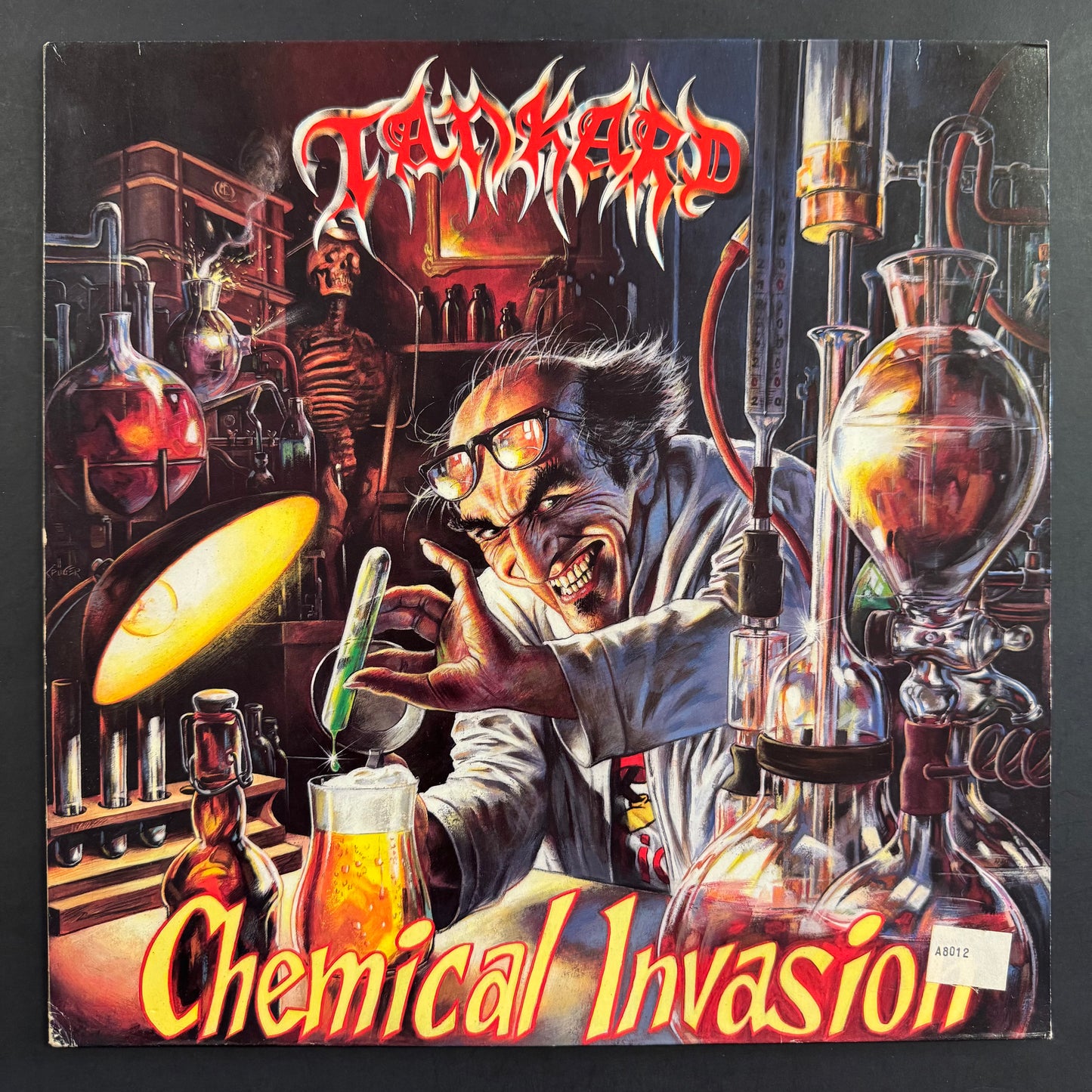 Tankard - Chemical Invasion original LP - German pressing (used)