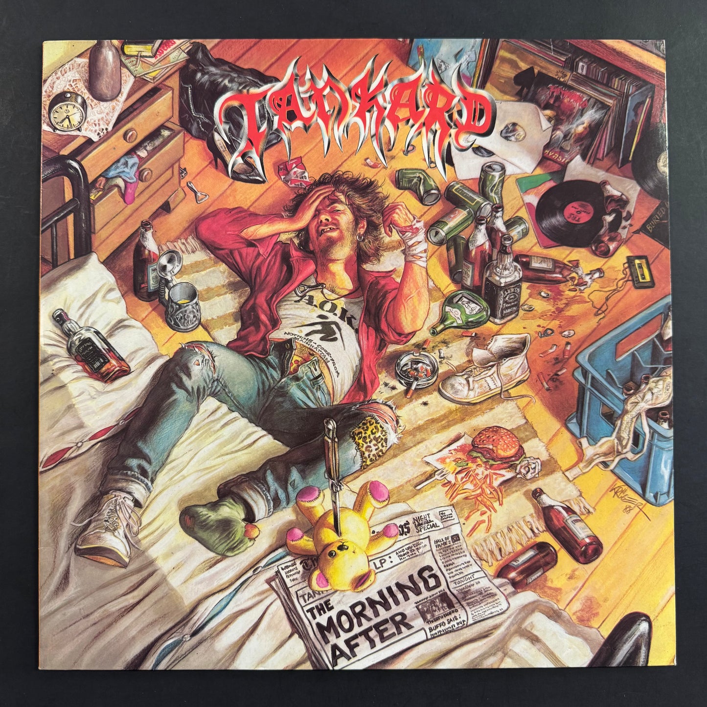 Tankard - The Morning After original LP - German pressing (used)
