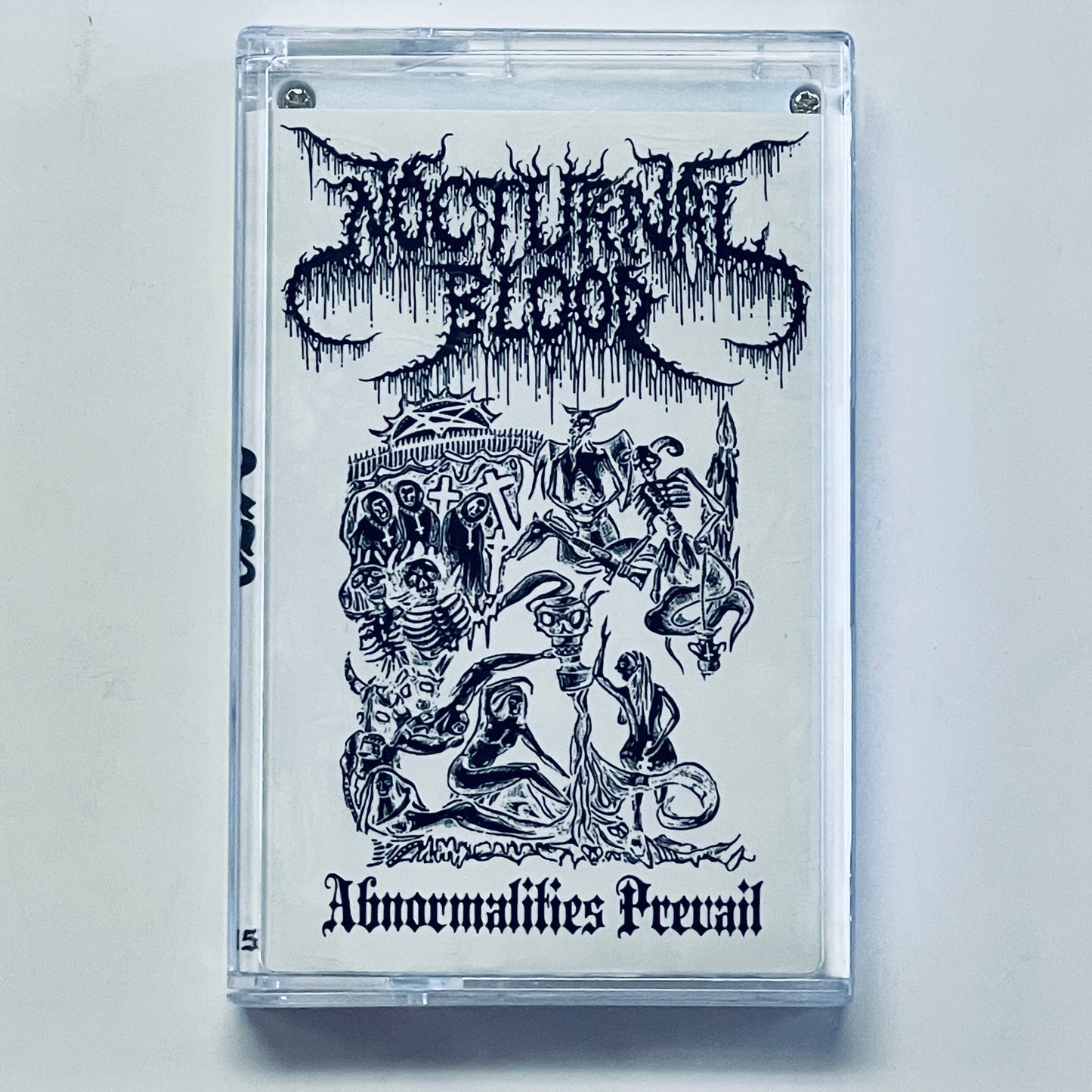 Nocturnal Blood – Abnormalities Prevail cassette tape (used)