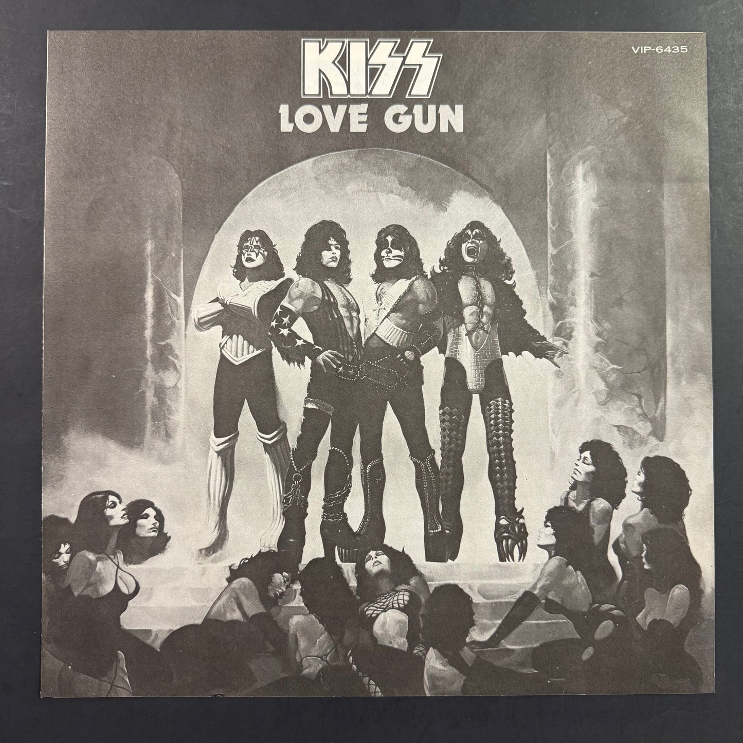 KISS - Love Gun original LP - Japanese pressing with obi (used)