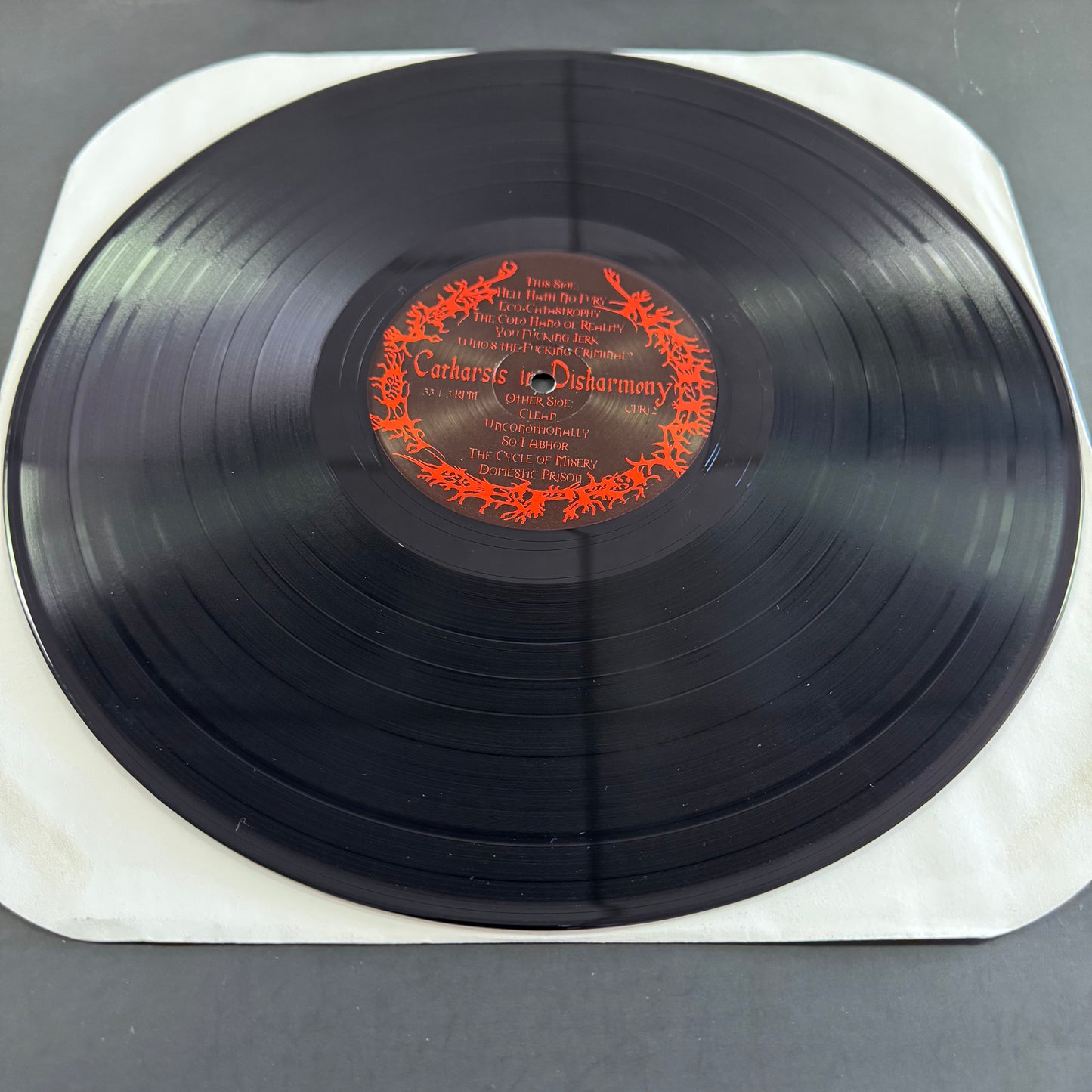 Sea of Deprivation - Catharsis in Disharmony original LP (used)