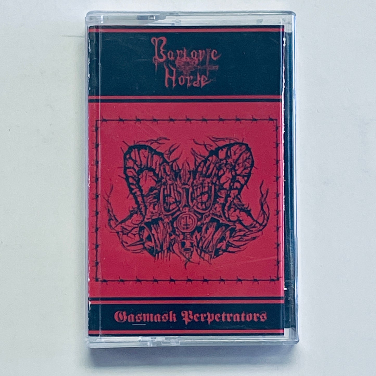 Barbaric Horde – Gasmask Perpetrators cassette tape (used)