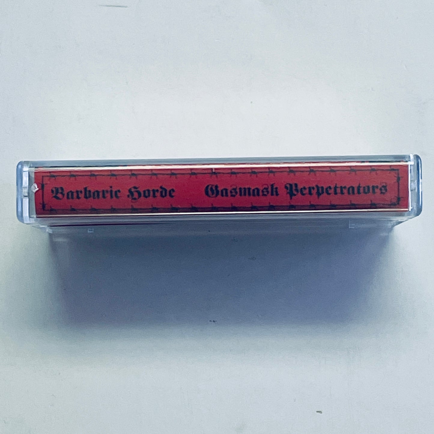 Barbaric Horde – Gasmask Perpetrators cassette tape (used)