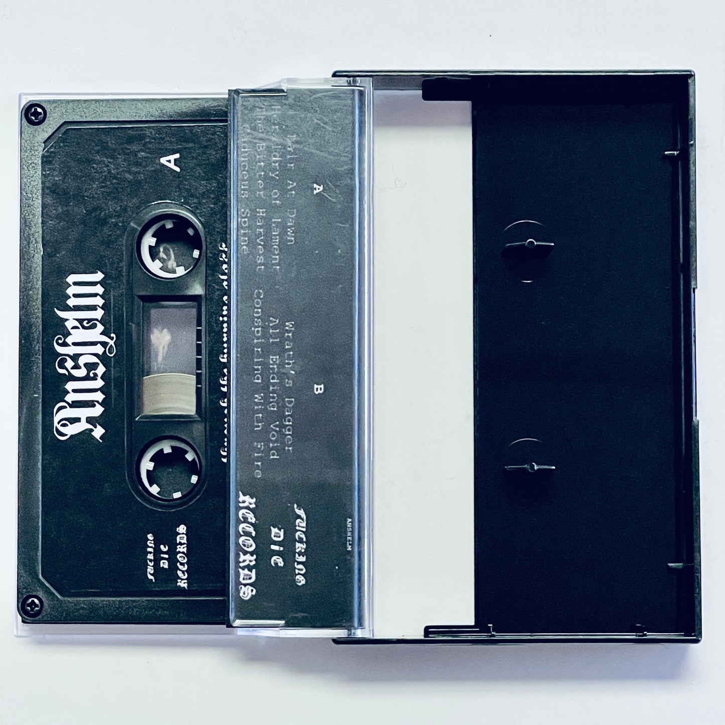 Anshelm – Through The Burning Glass cassette tape (used)