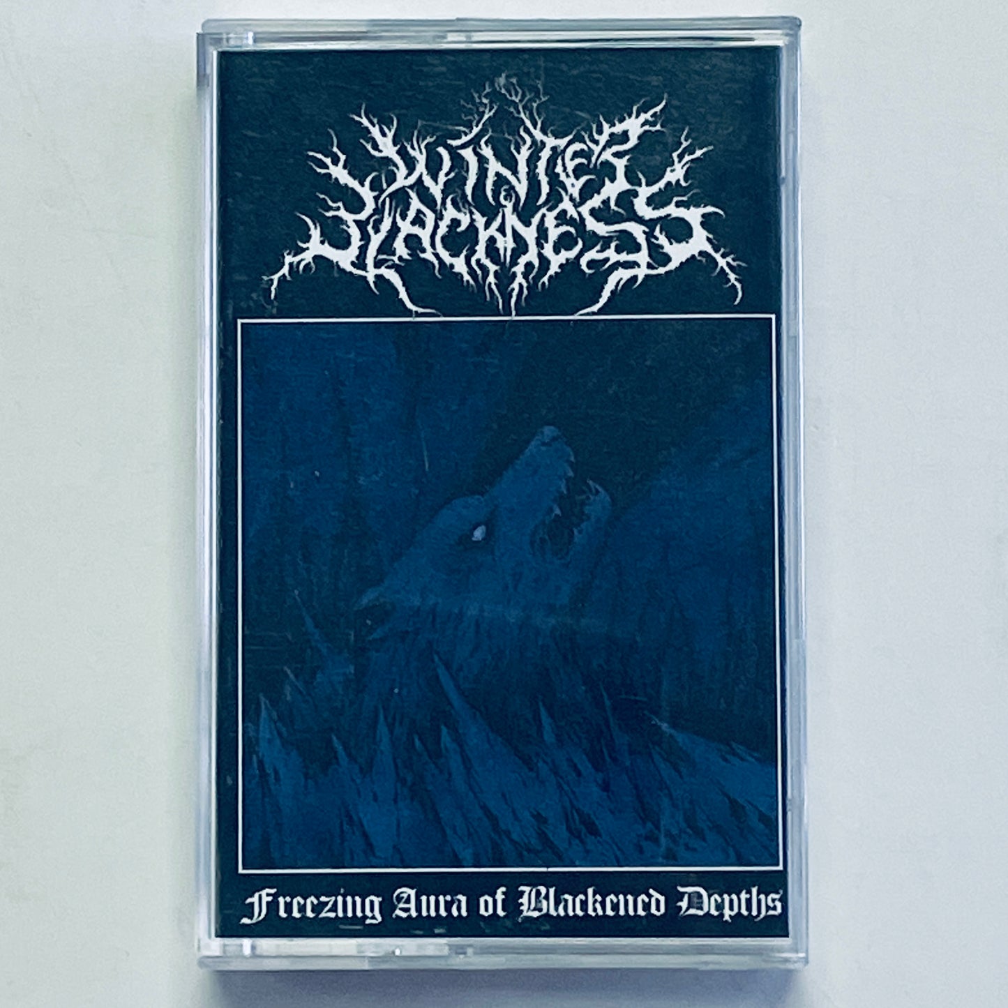 Winter Blackness – Freezing Aura Of Blackened Depths cassette tape (used)